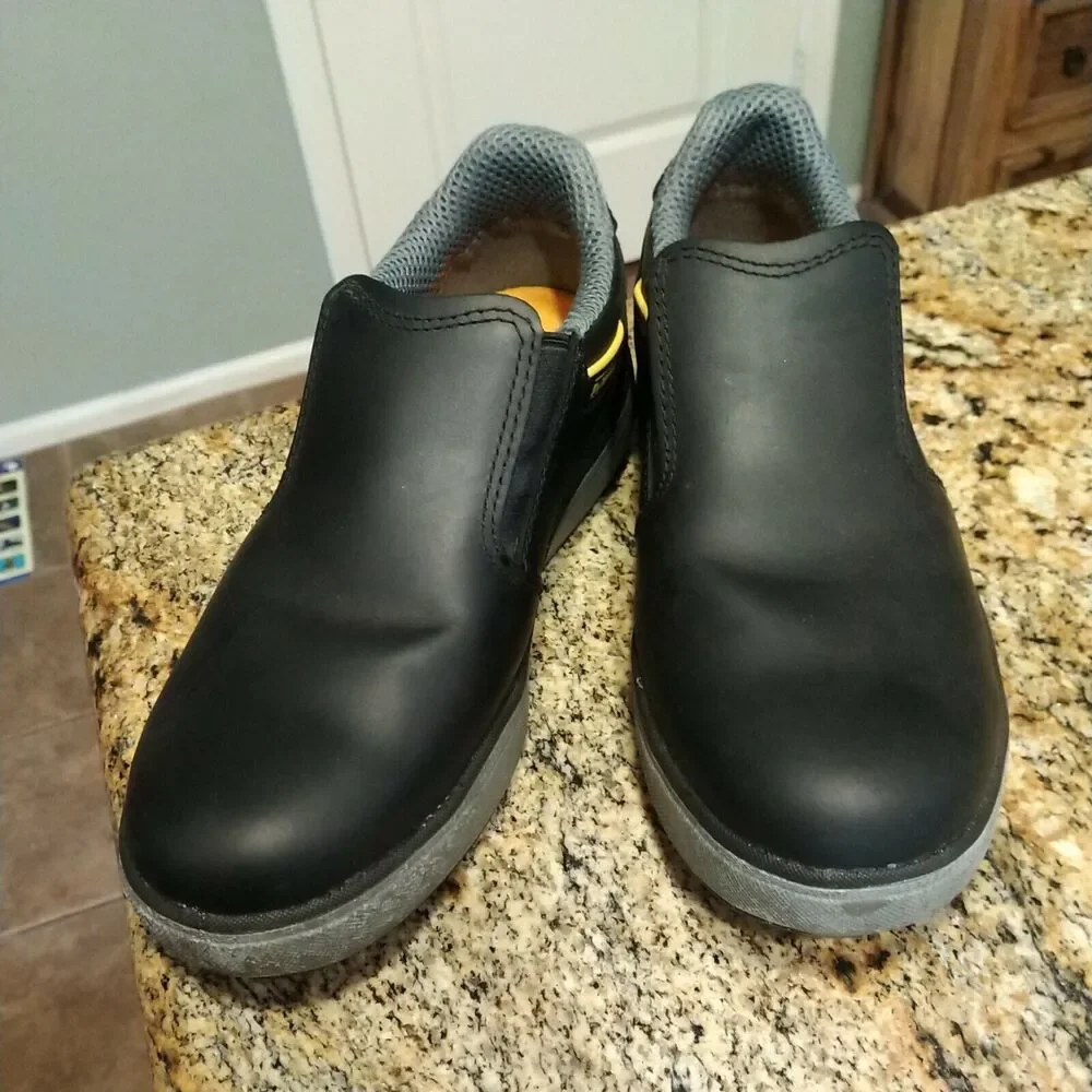 Dewalt Tough Slip On Steel Toe Heel Cushion Men Work Shoe Size 8.5 DXWP99006